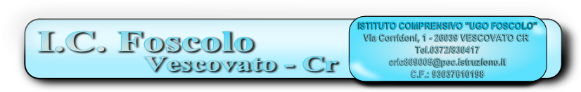 Istituto Comprensivo Ugo Foscolo di Vescovato (CR)