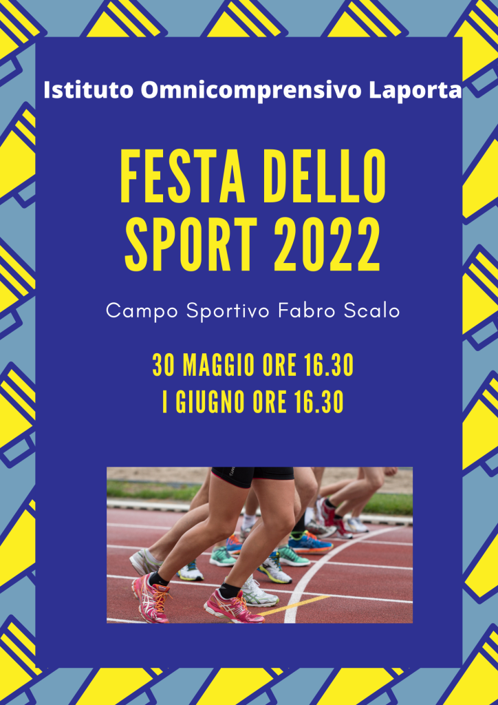 festa dello sport 2022